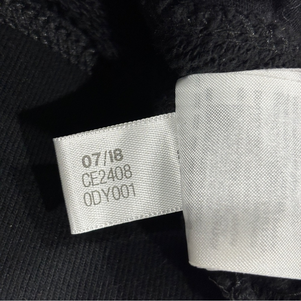 Adidas Trefoil Logo Black & White Woman’s Hoodie Size S - Picture 6 of 11